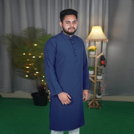 Microstitch Solid Panjabi, premium panjabi, zynoor, zynoor premium panjabi, Microstitch premium Solid Panjabi