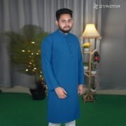 Microstitch Solid Panjabi, premium panjabi, zynoor, zynoor premium panjabi, Microstitch premium Solid Panjabi