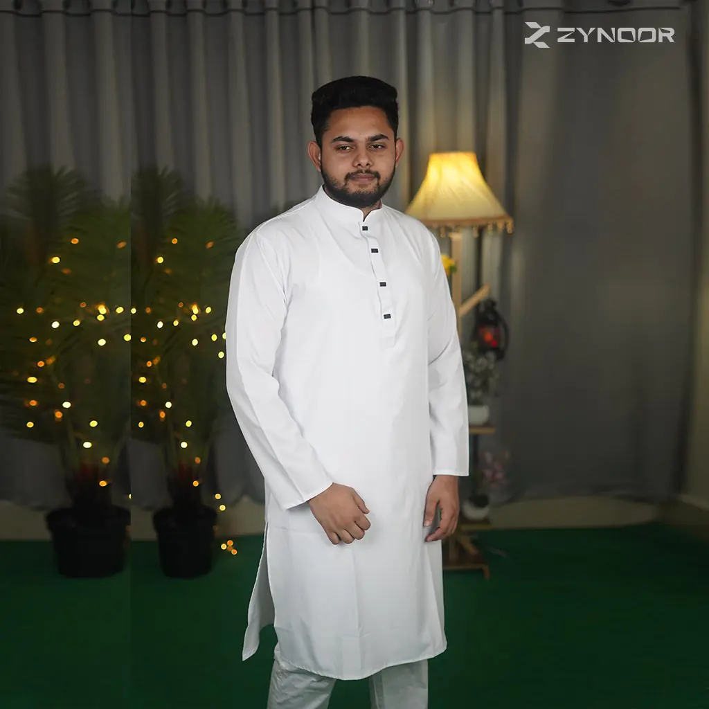 Microstitch Solid Panjabi, premium panjabi, zynoor, zynoor premium panjabi, Microstitch premium Solid Panjabi