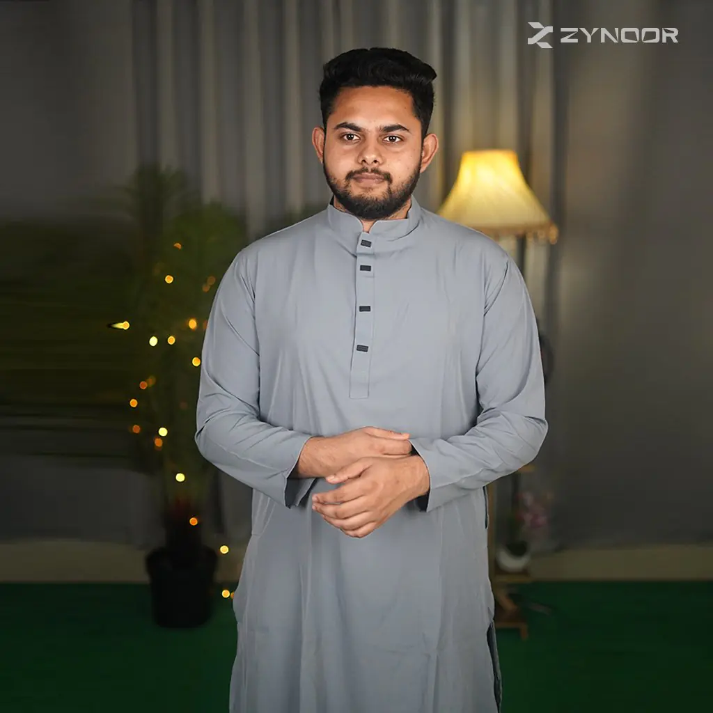 Microstitch Solid Panjabi, premium panjabi, zynoor, zynoor premium panjabi, Microstitch premium Solid Panjabi