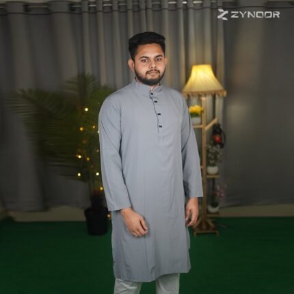 Microstitch Solid Panjabi, premium panjabi, zynoor, zynoor premium panjabi, Microstitch premium Solid Panjabi