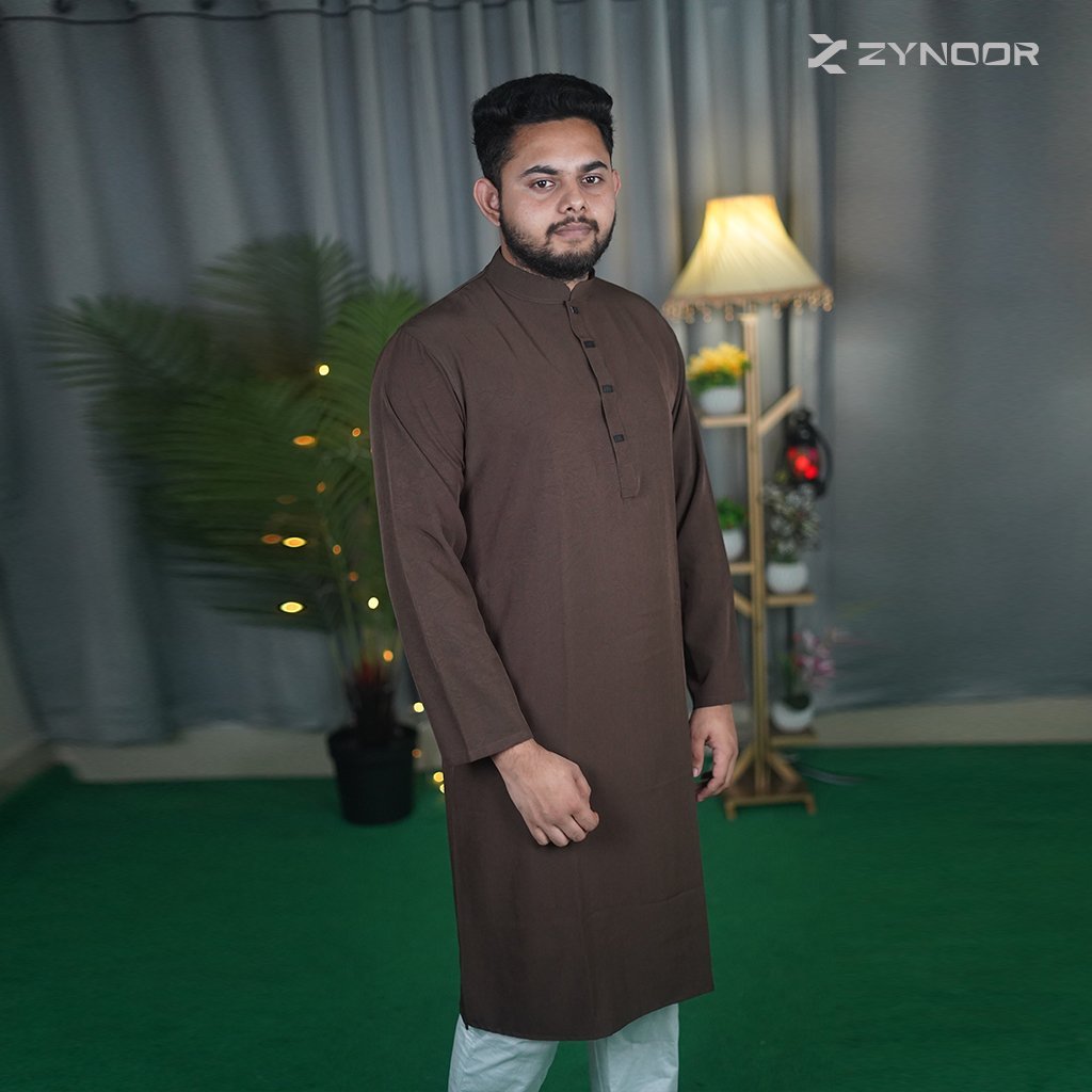 Microstitch Solid Panjabi, premium panjabi, zynoor, zynoor premium panjabi, Microstitch premium Solid Panjabi