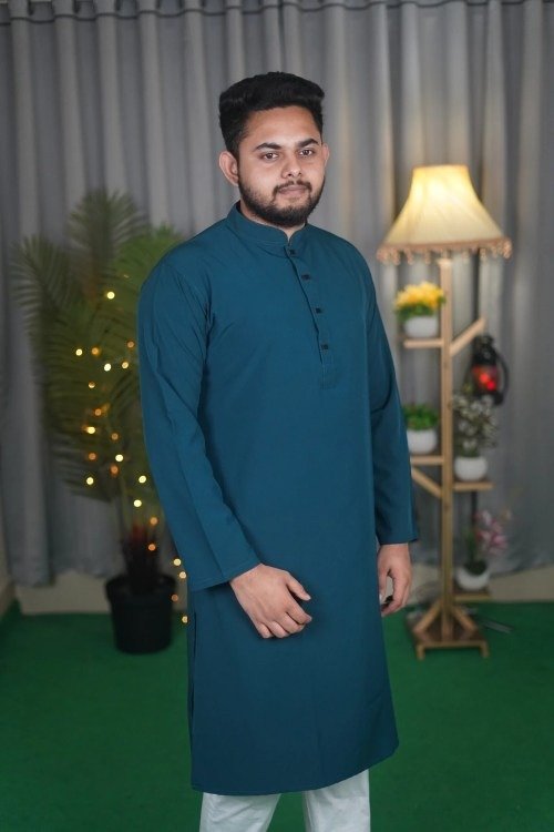 Microstitch Solid Panjabi, premium panjabi, zynoor, zynoor premium panjabi, Microstitch premium Solid Panjabi