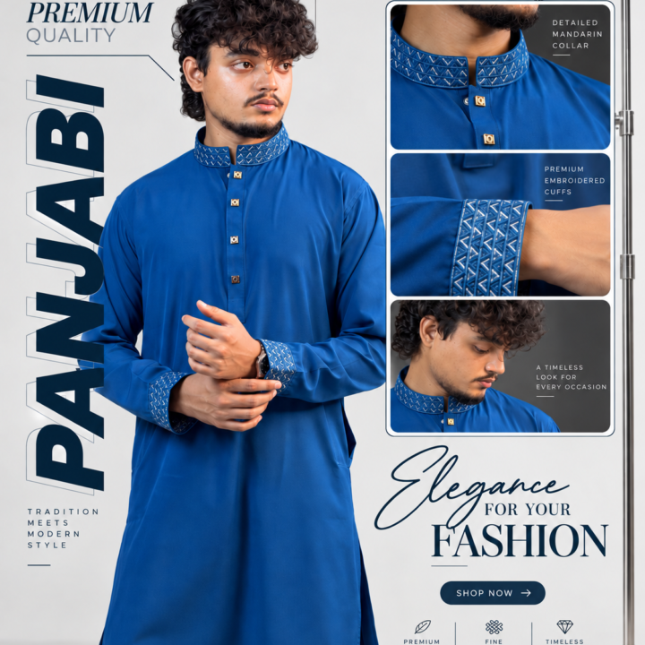 Prime Edition – Royal Blue (Embroidered)